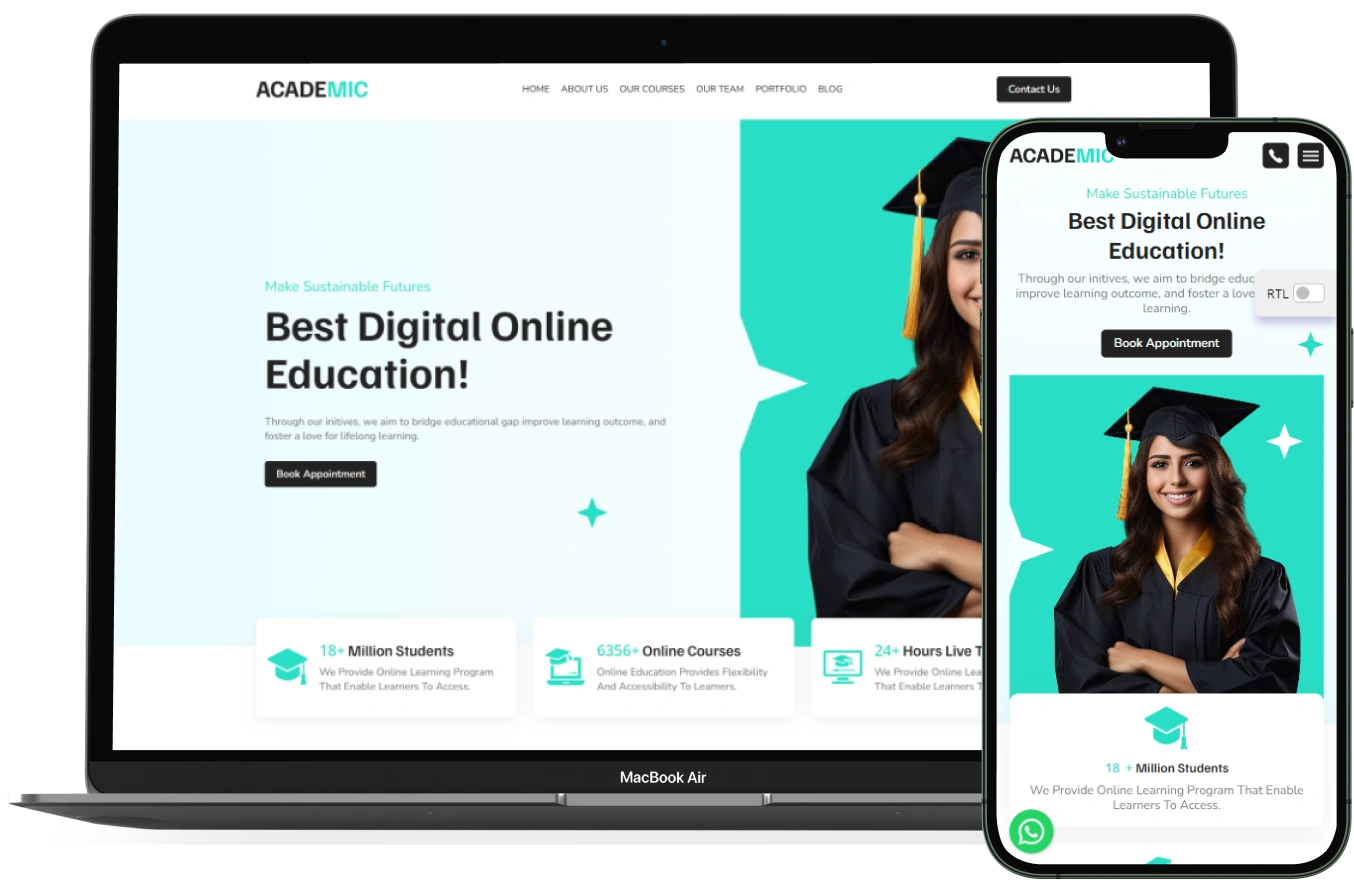 Academic Services – BookingGo SaaS Add-On
