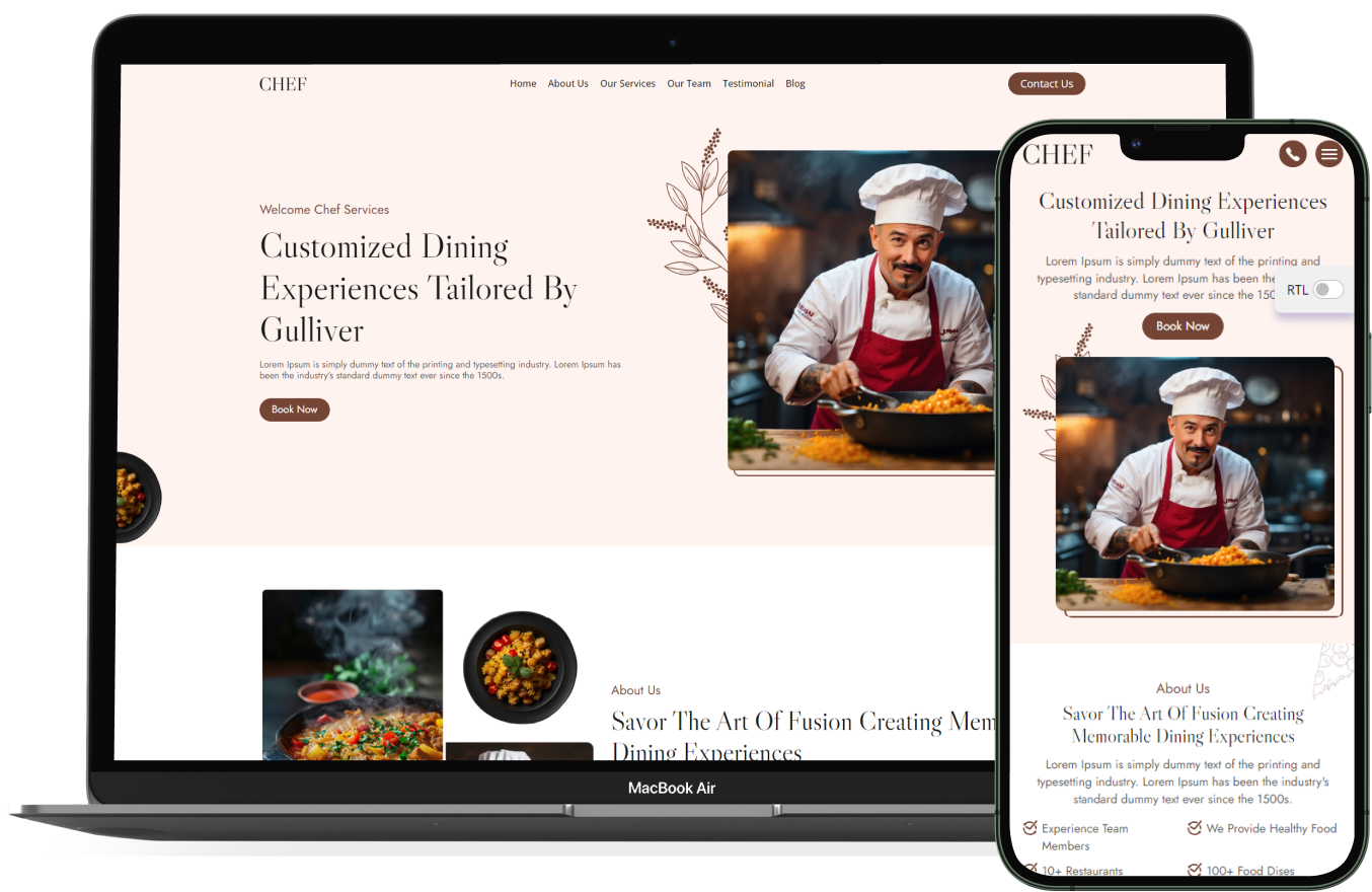 Chef Services – BookingGo SaaS Add-on-WorkDo