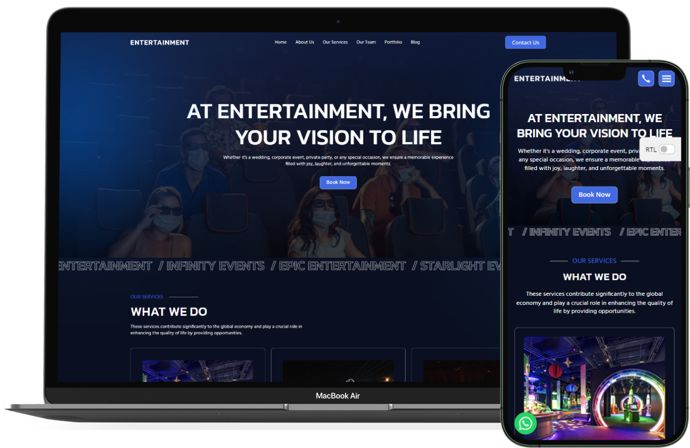 Entertainment Services – BookingGo SaaS Add-on-WorkDo