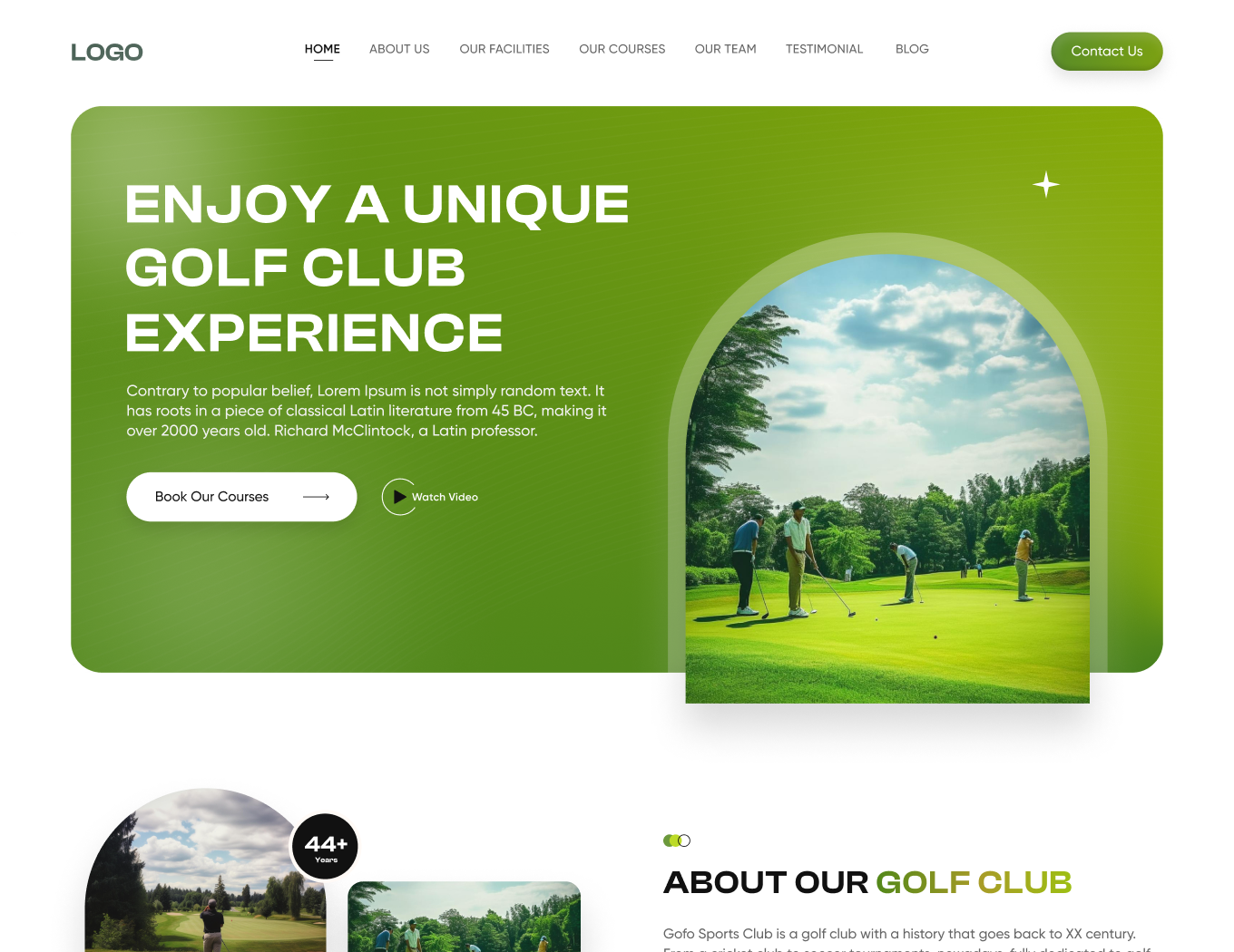 Golf Course – BookingGo SaaS Add-on - WorkDo