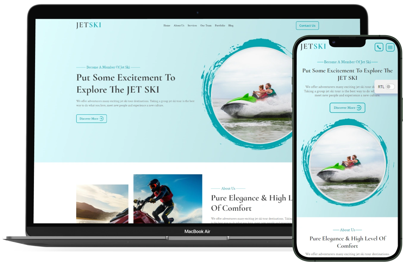 Jetski – BookingGo SaaS Add-On