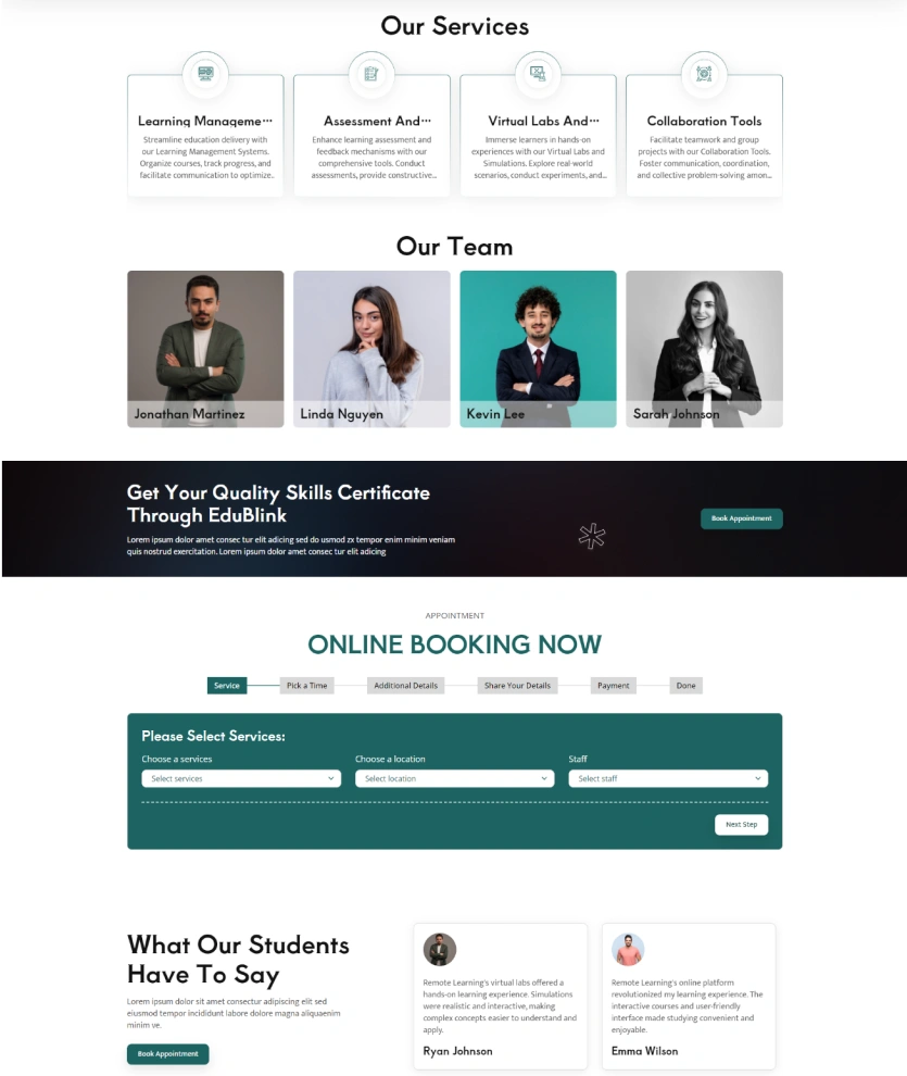 Remote Learning – BookingGo SaaS Add-On
