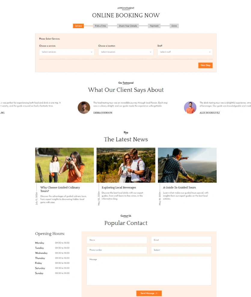 Tasting Tours – BookingGo SaaS Add-On