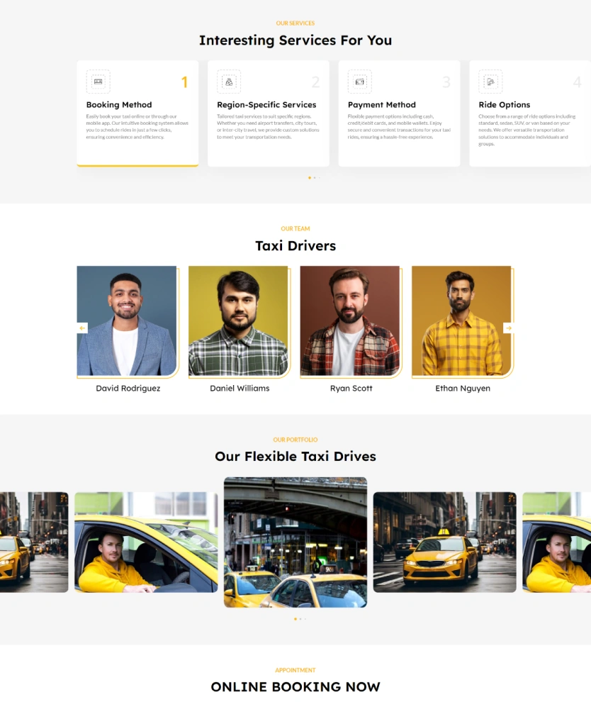 Taxi Booking – BookingGo SaaS Add-On