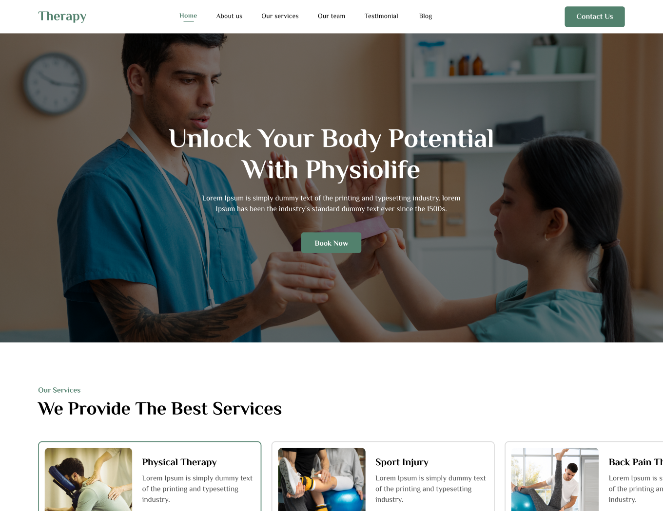 Therapy Service – BookingGo SaaS Add-on - WorkDo