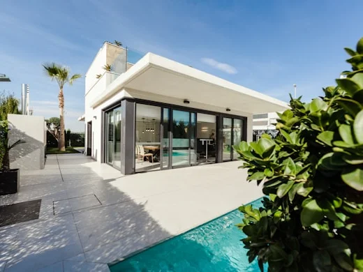 Modern house with a swimming pool