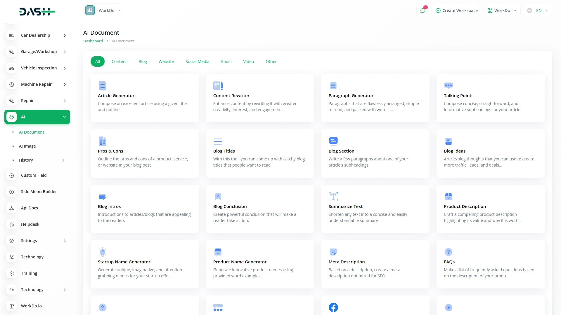 AI Document