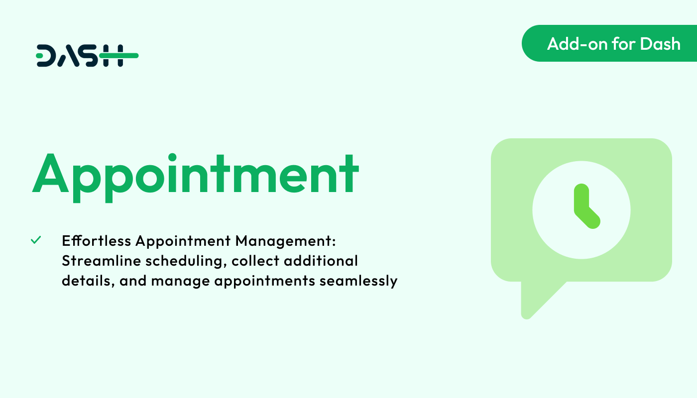 Appointment – Dash SaaS Add-on - WorkDo