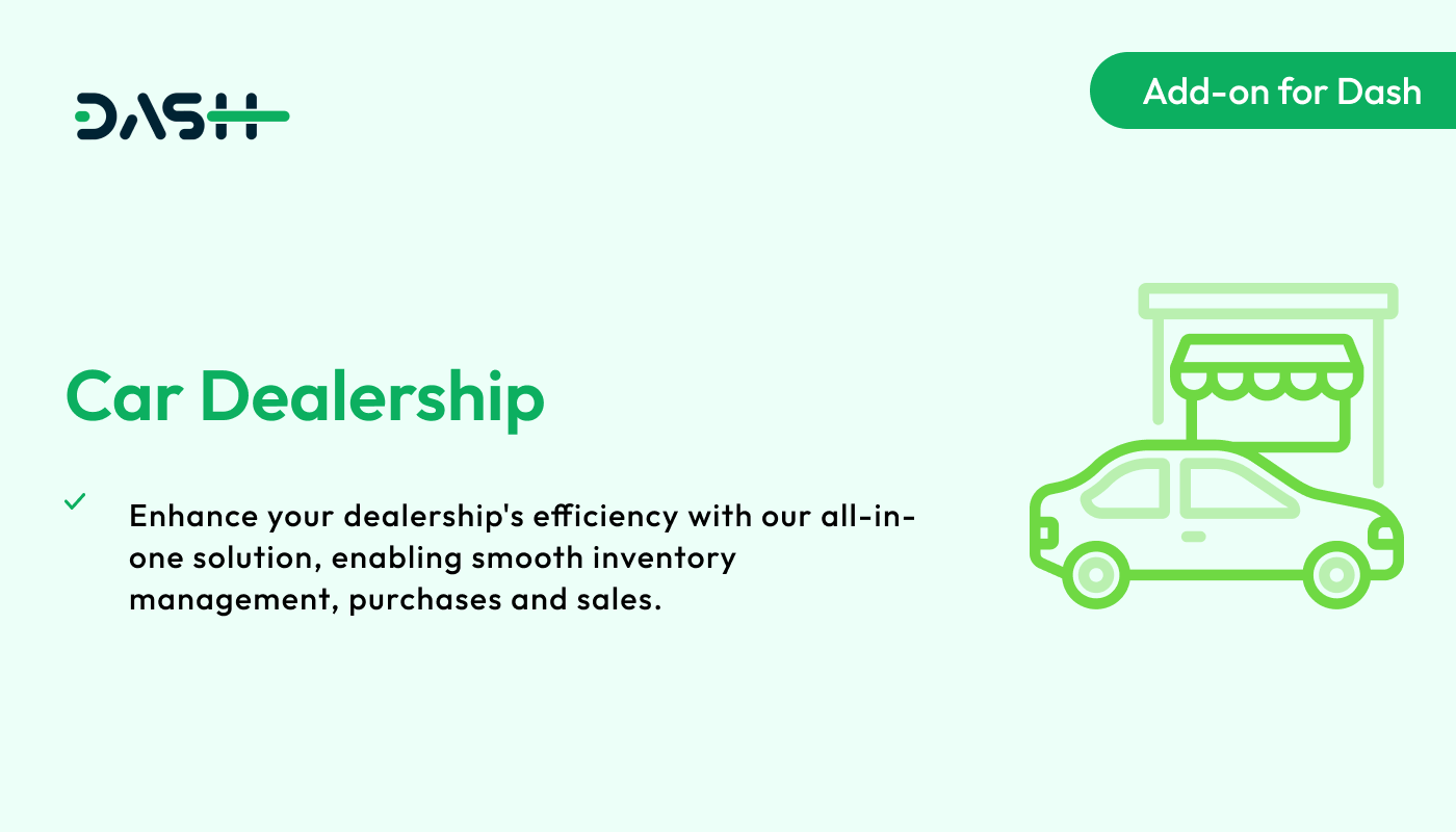 Car Dealership – Dash SaaS Add-on - WorkDo