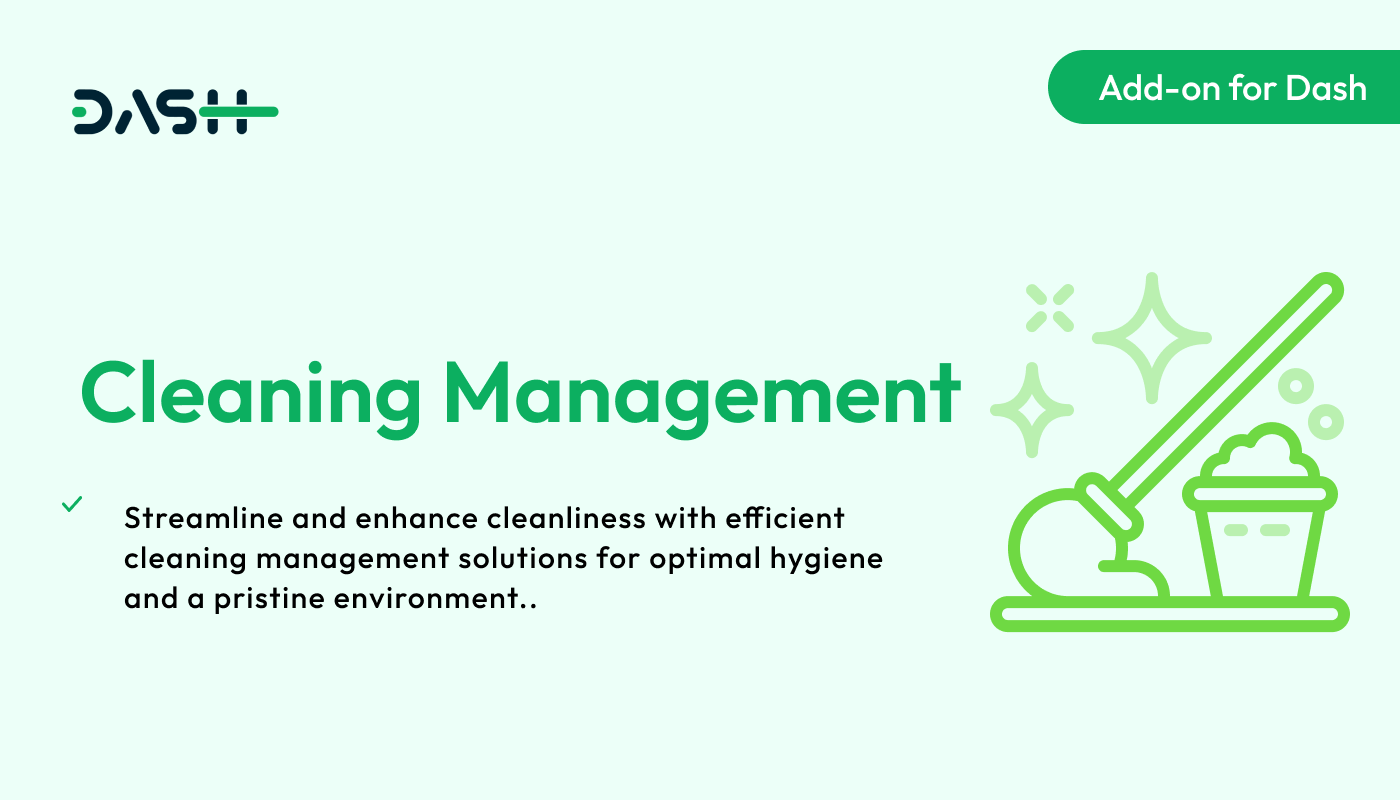Cleaning Management – Dash SaaS Add-on - WorkDo