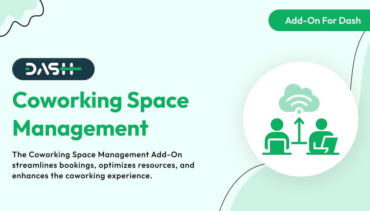 Coworking Space Management – Dash SaaS Add-On - WorkDo