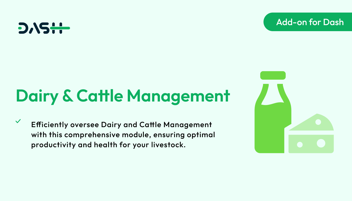Dairy and Cattle Management – Dash SaaS Add-on - WorkDo