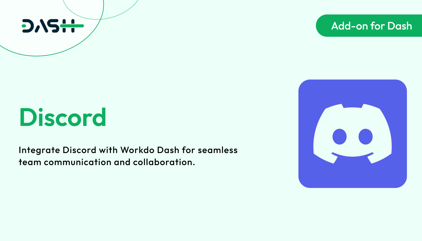 Discord – Dash SaaS Add-on - WorkDo