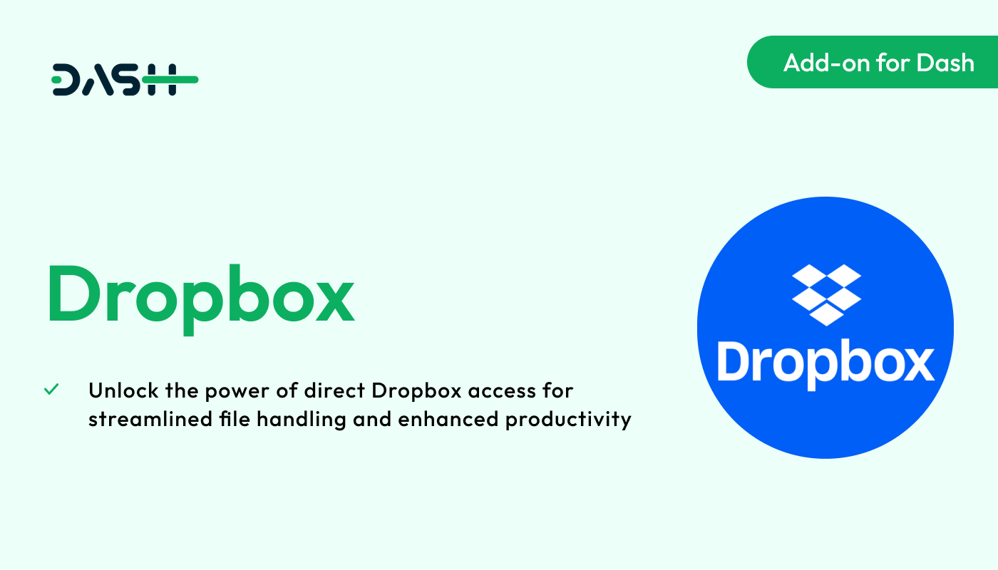 Dropbox – Dash SaaS Add-on - WorkDo
