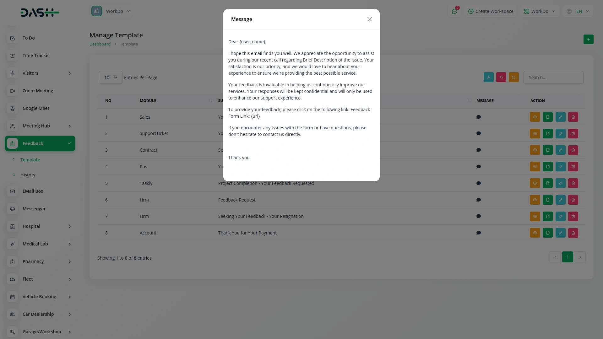 Feedback