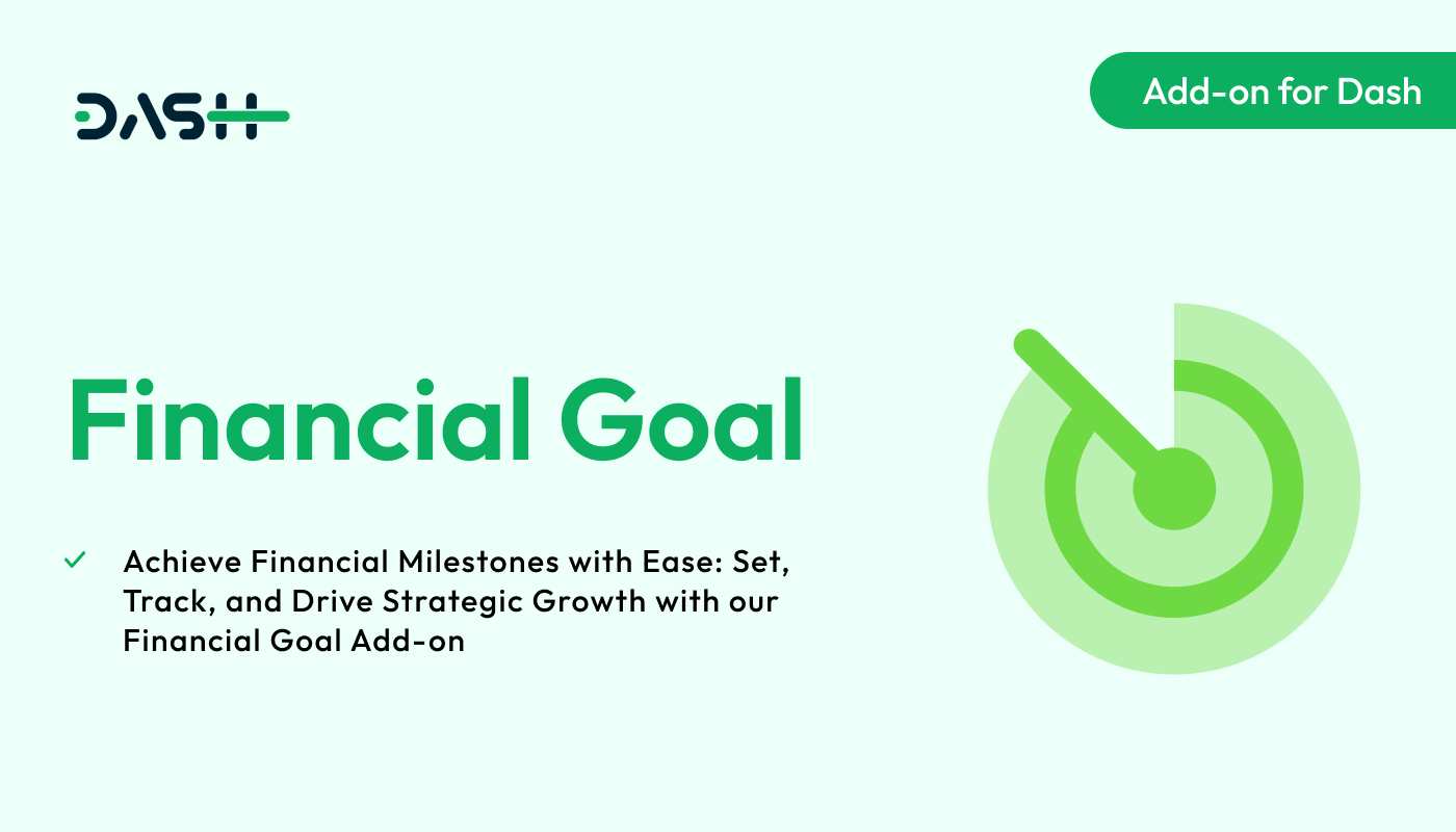 Financial Goal – Dash SaaS Add-on - WorkDo