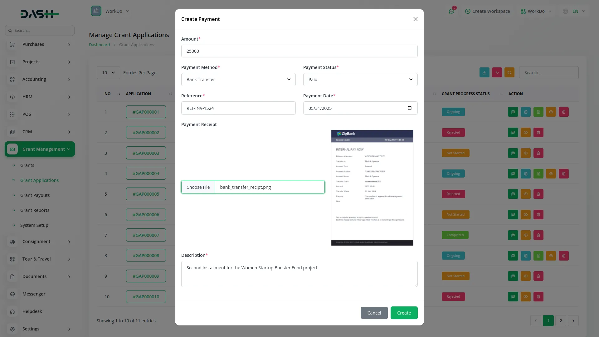 Grant Management