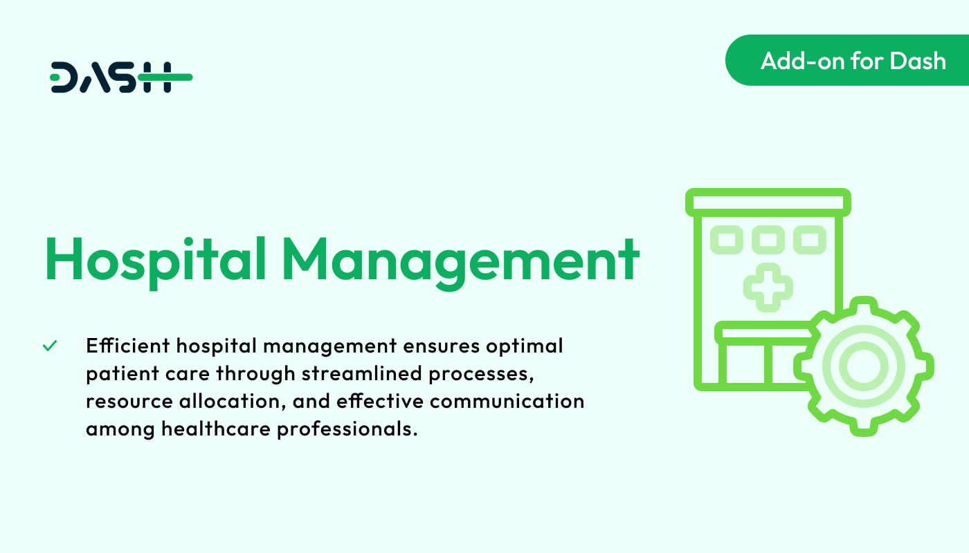 Hospital Management – Dash SaaS Add-on - WorkDo