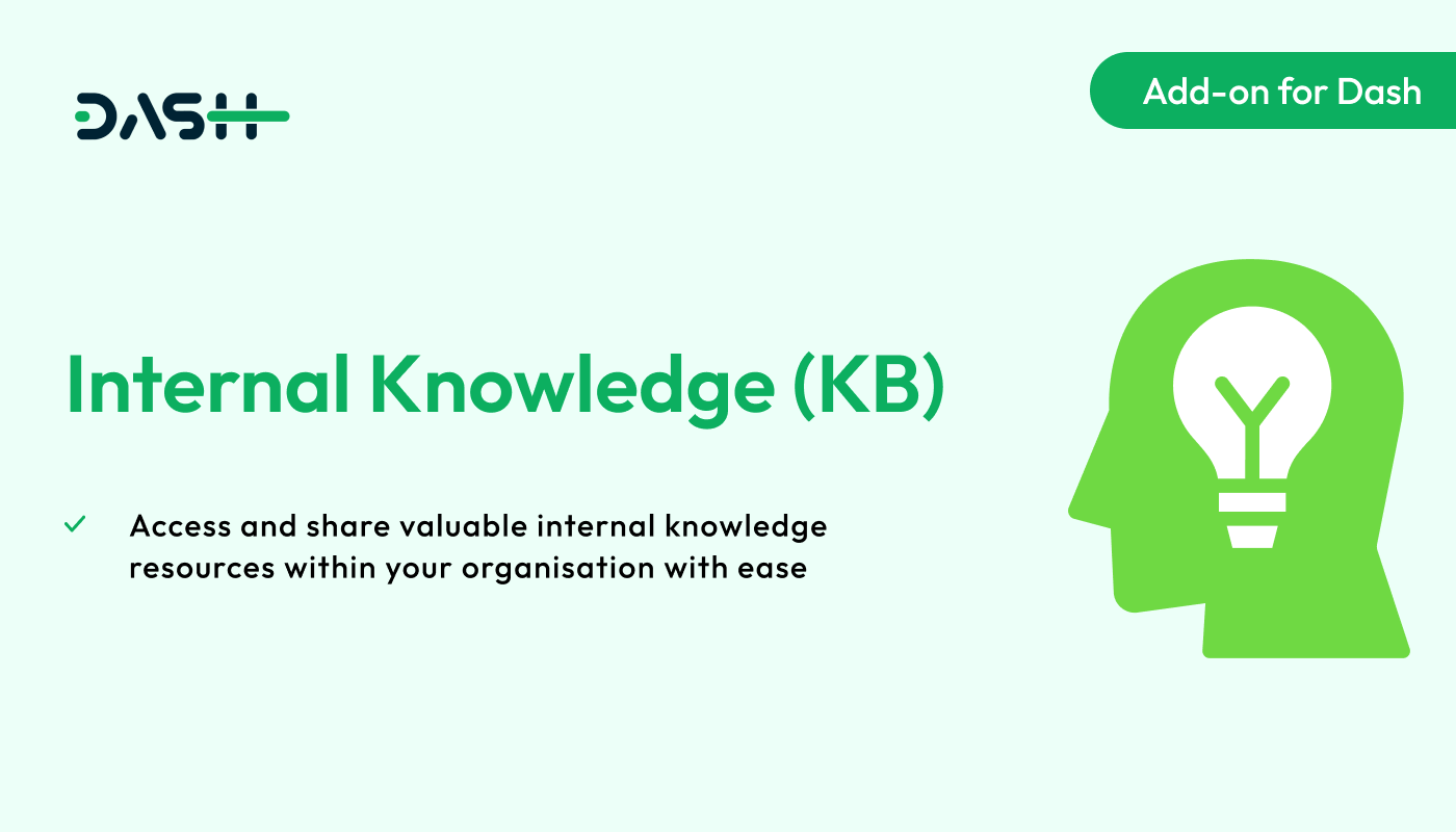 Internal Knowledge (KB) – Dash SaaS Add-on - WorkDo