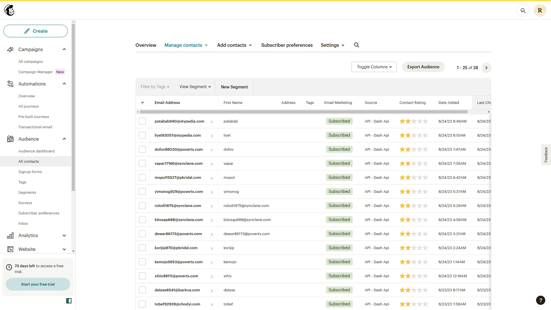Mailchimp