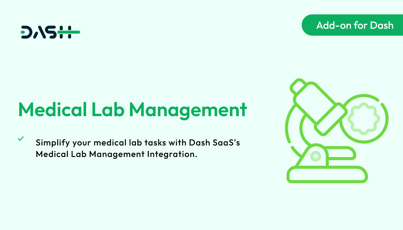 Medical Lab Management – Dash SaaS Add-on - WorkDo