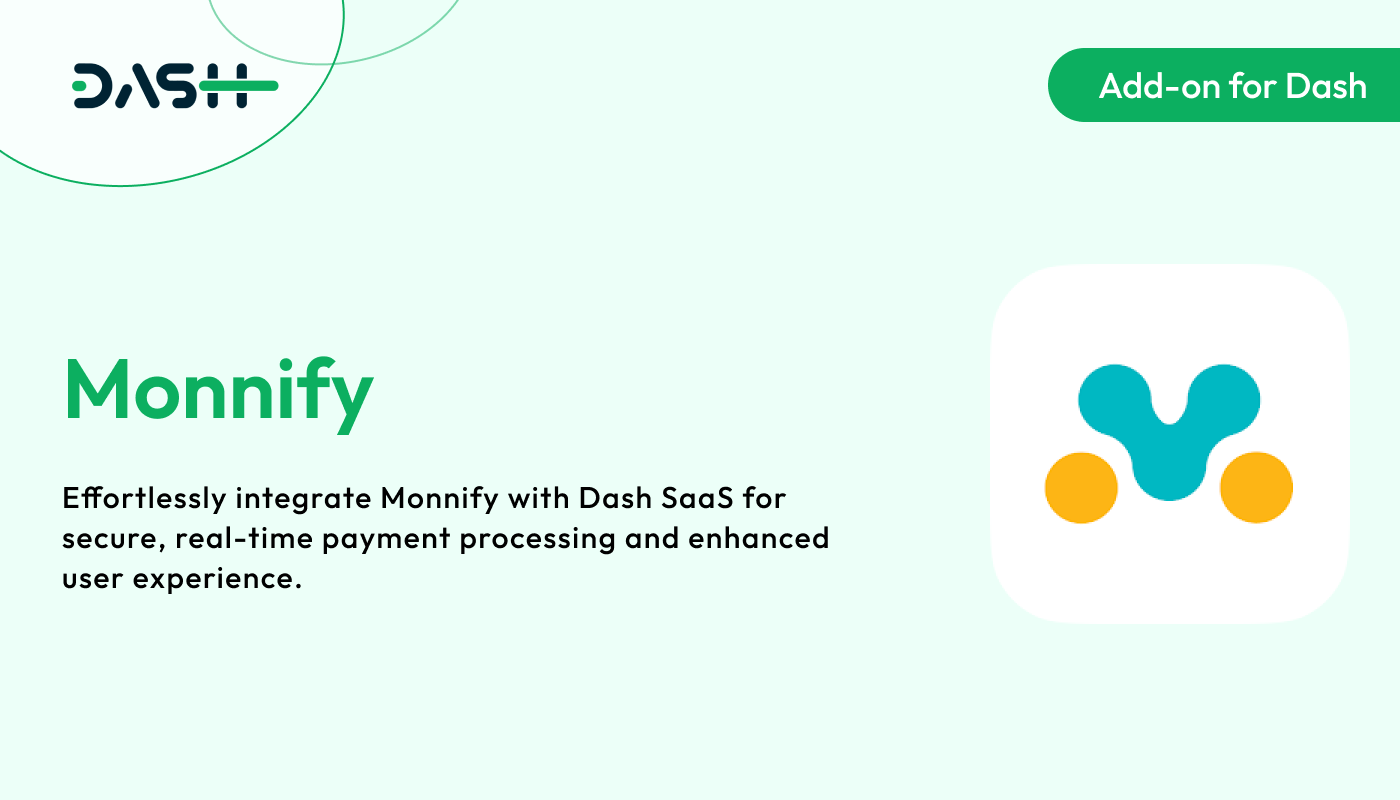 Monnify – Dash SaaS Add-on - WorkDo