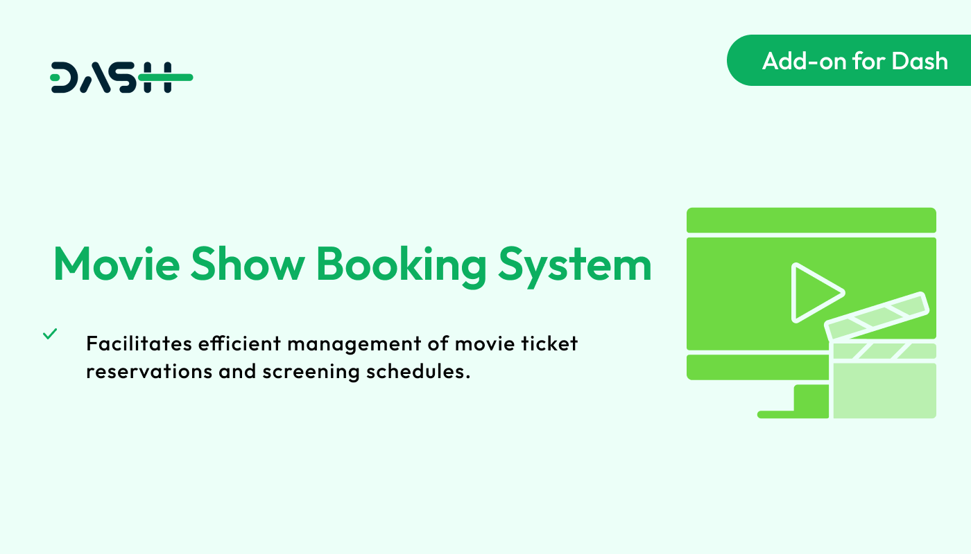 Movie Show Booking System – Dash SaaS Add-on - WorkDo