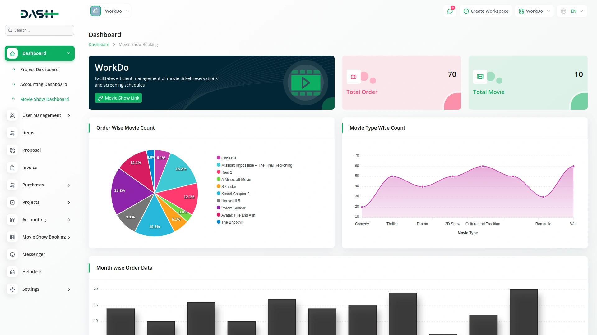 Movie Show Booking System