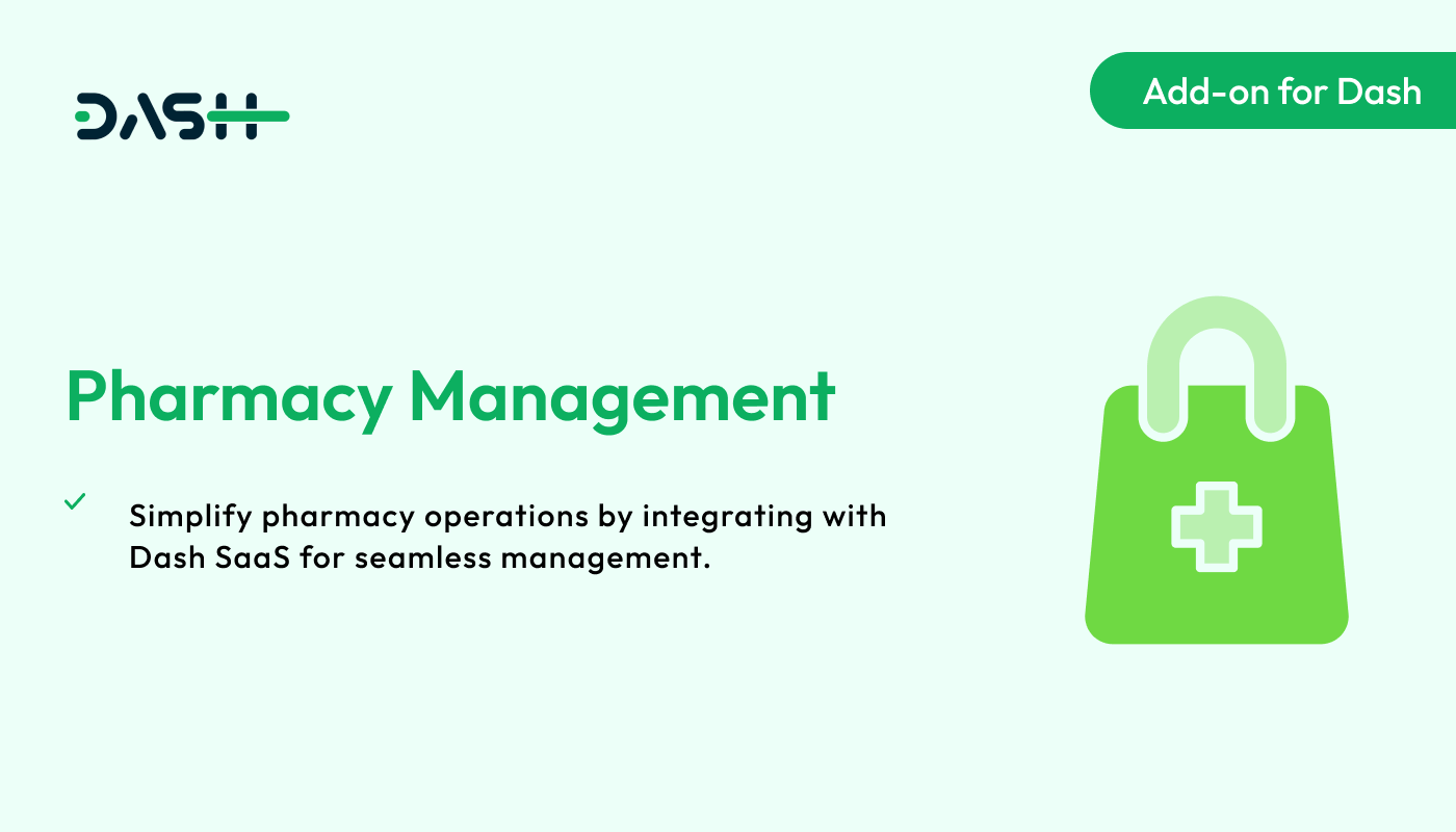 Pharmacy Management – Dash SaaS Add-on - WorkDo