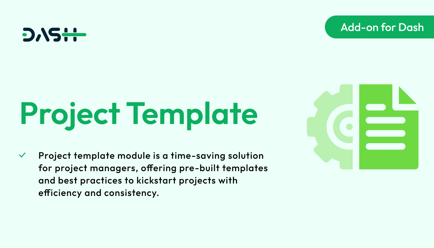 Project Template – Dash SaaS Add-on - WorkDo