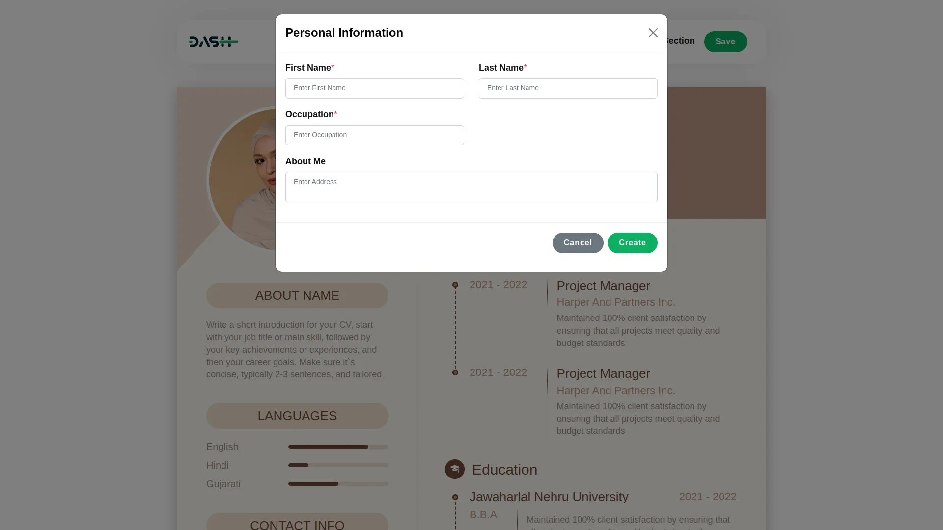 Resume Builder