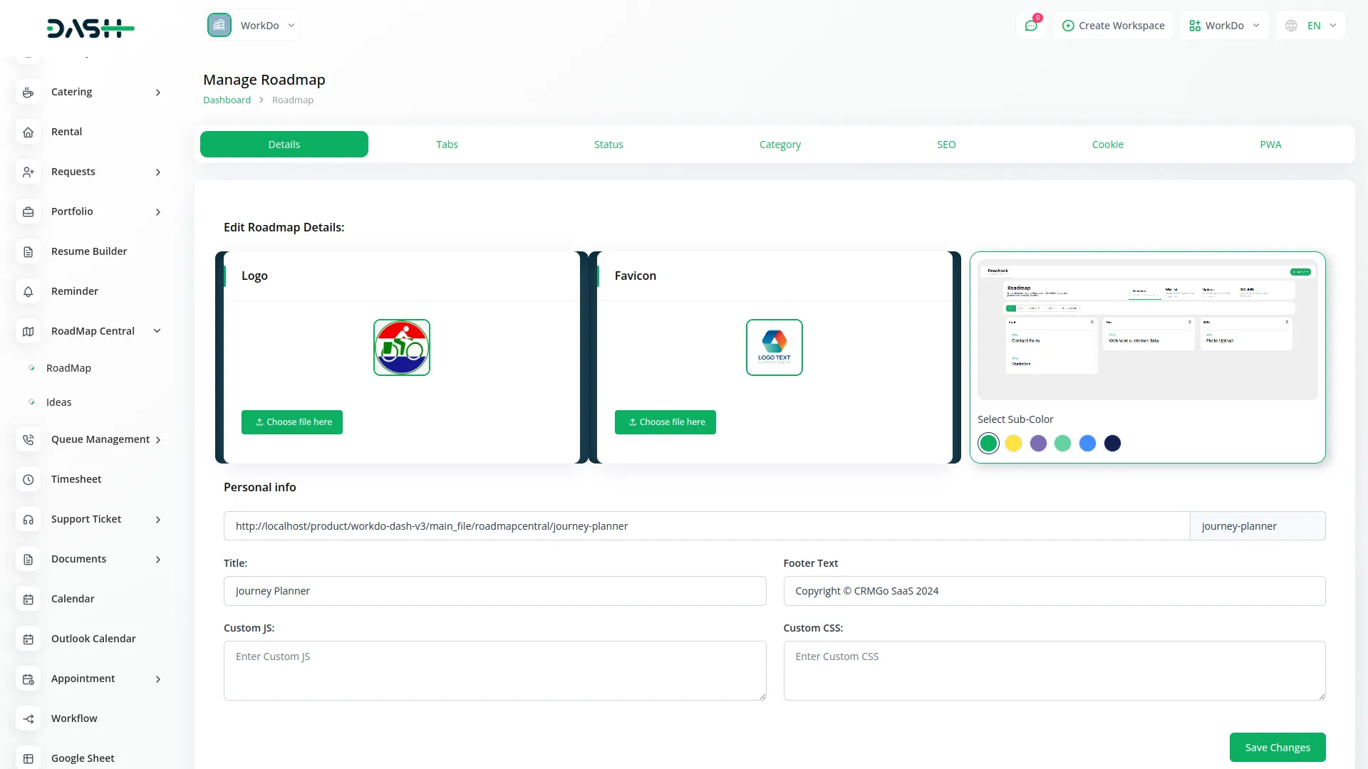 RoadMap Central