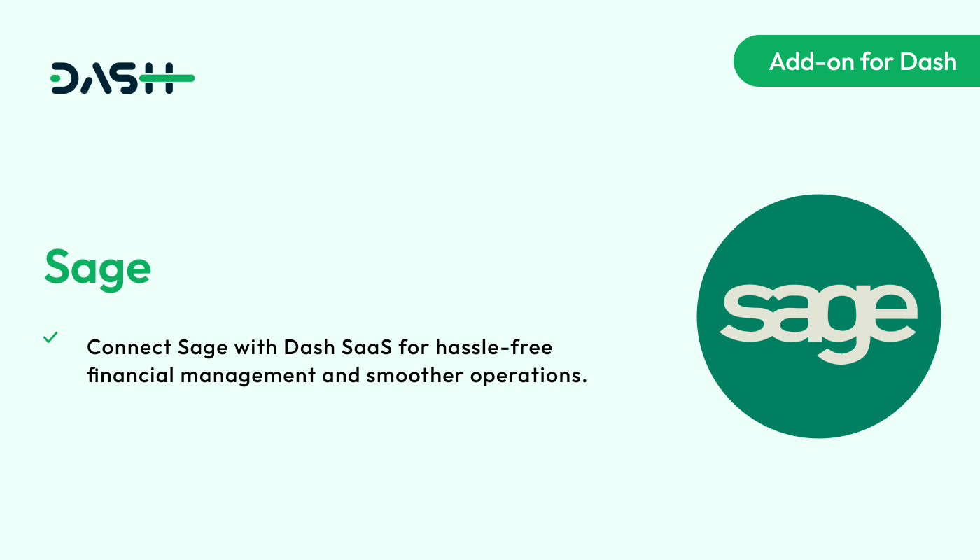 Sage – Dash SaaS Add-on - WorkDo