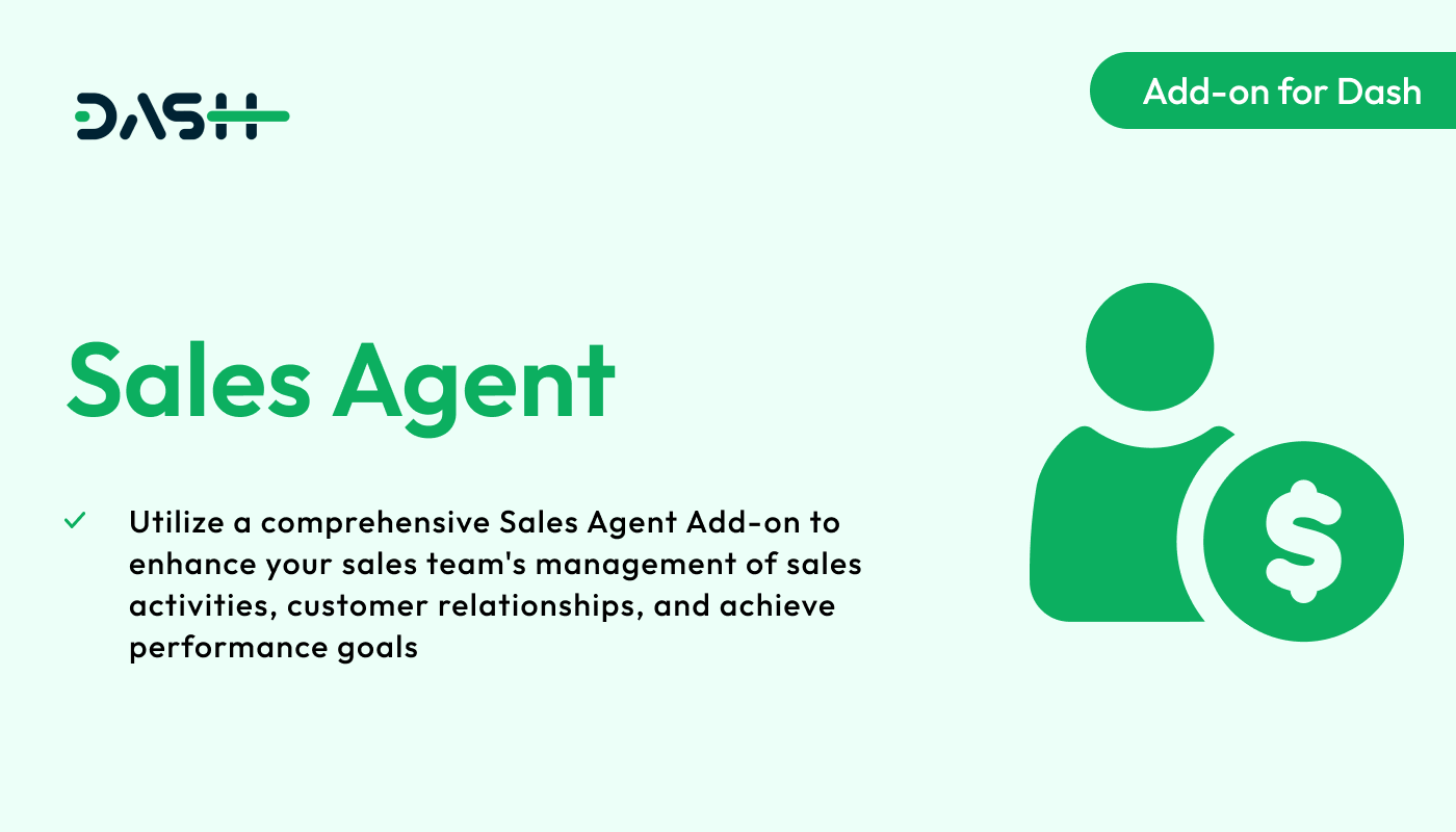 Sales Agent – Dash SaaS Add-on - WorkDo