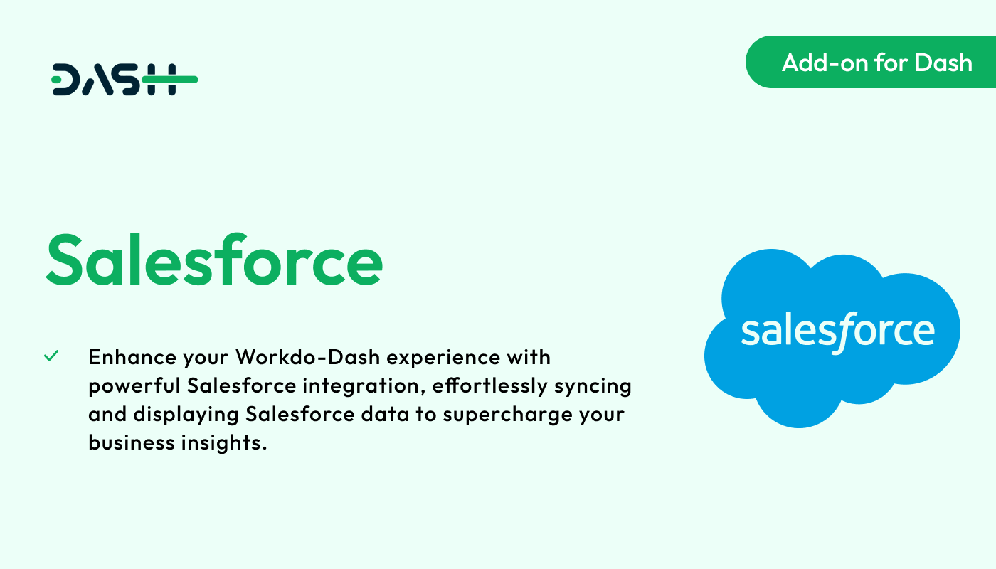 SalesForce – Dash SaaS Add-on - WorkDo