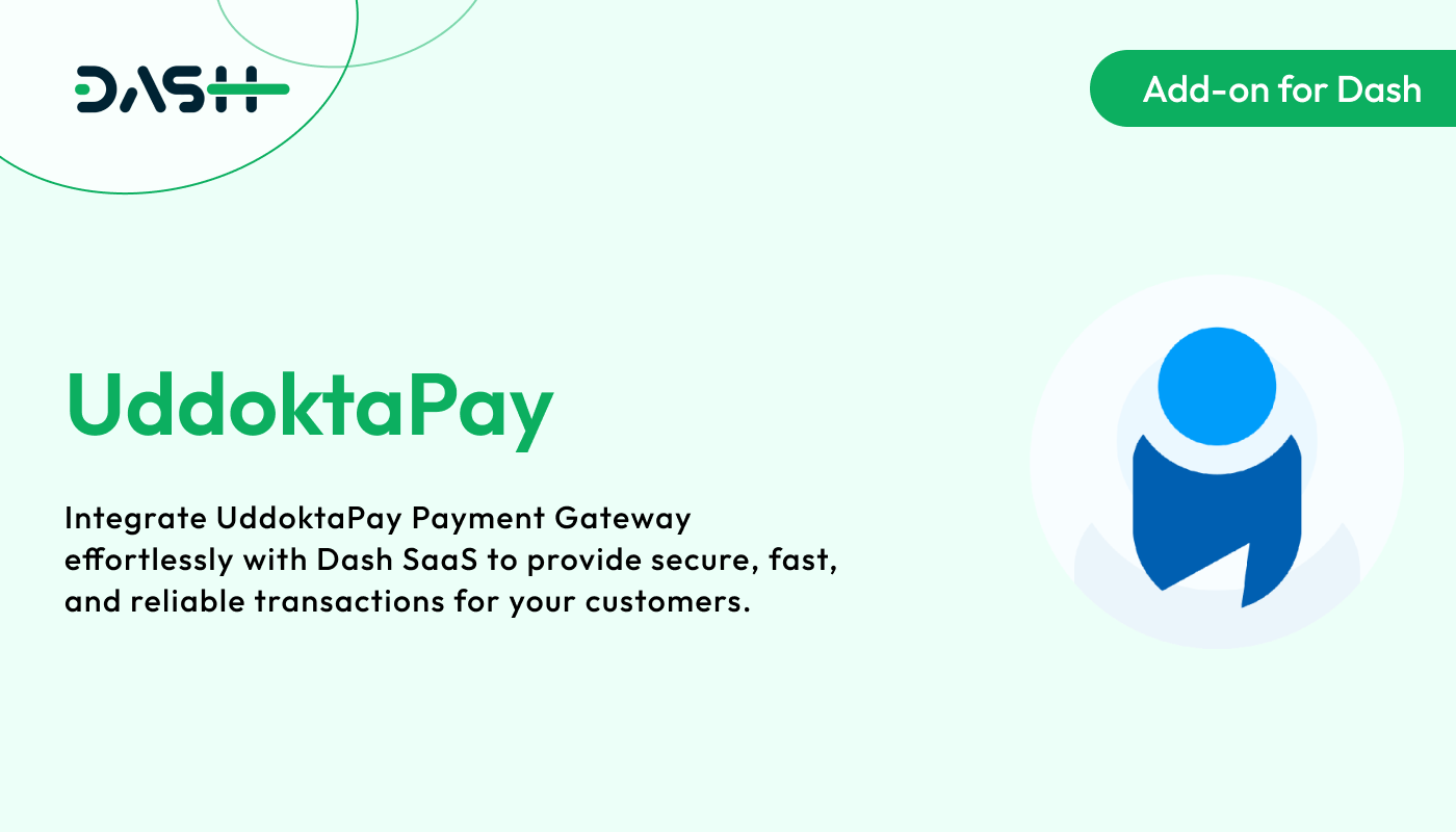 UddoktaPay – Dash SaaS Add-on - WorkDo