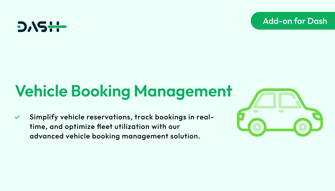 Vehicle Booking Management – Dash SaaS Add-on - WorkDo