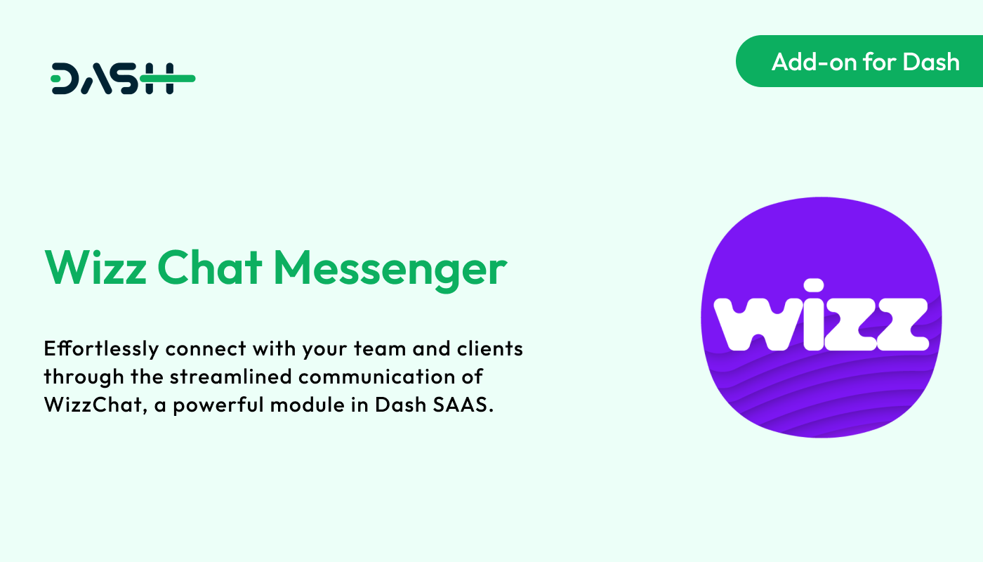 WizzChat Messenger – Dash SaaS Add-on - WorkDo