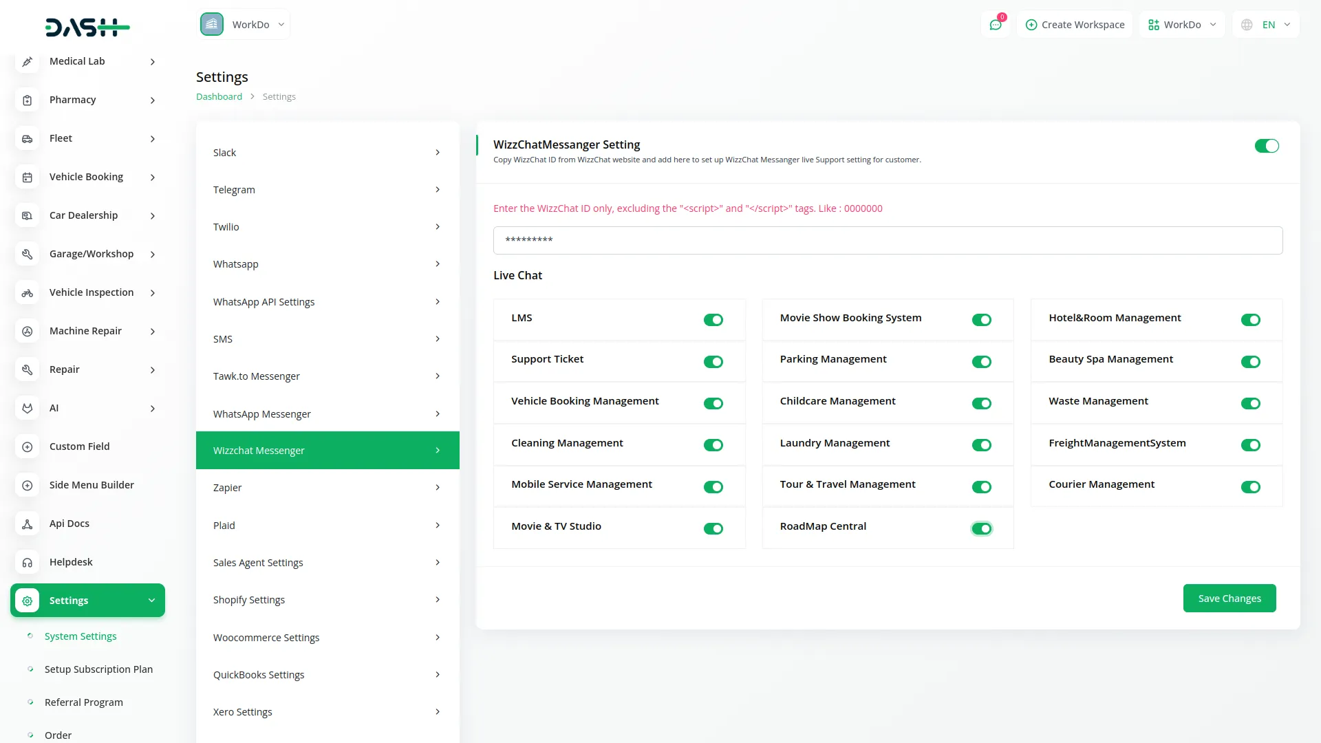 WizzChat Messenger