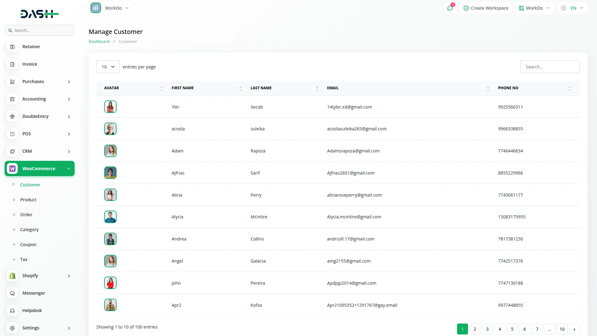 WordPress (WooCommerce)