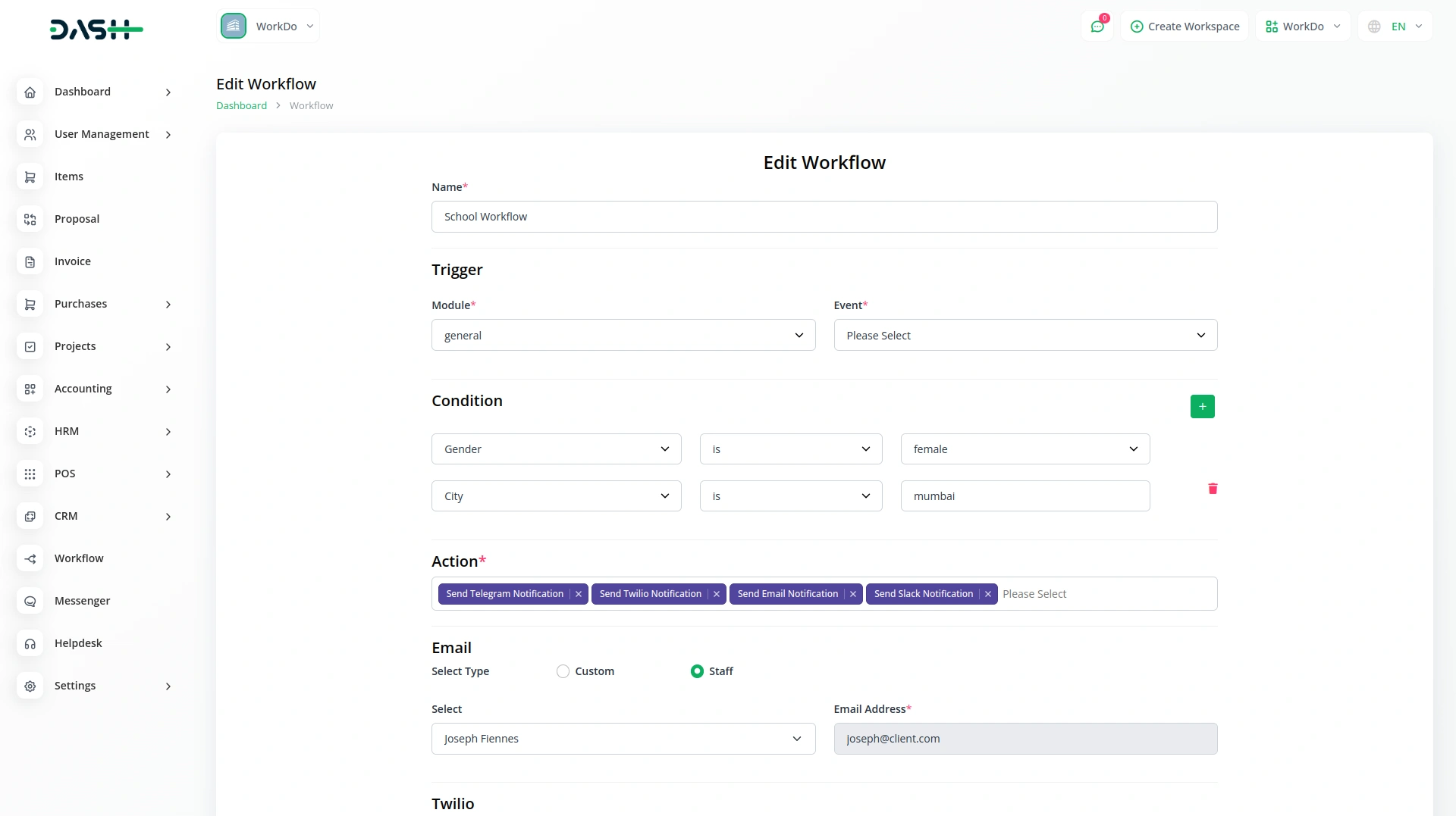 Workflow Automation