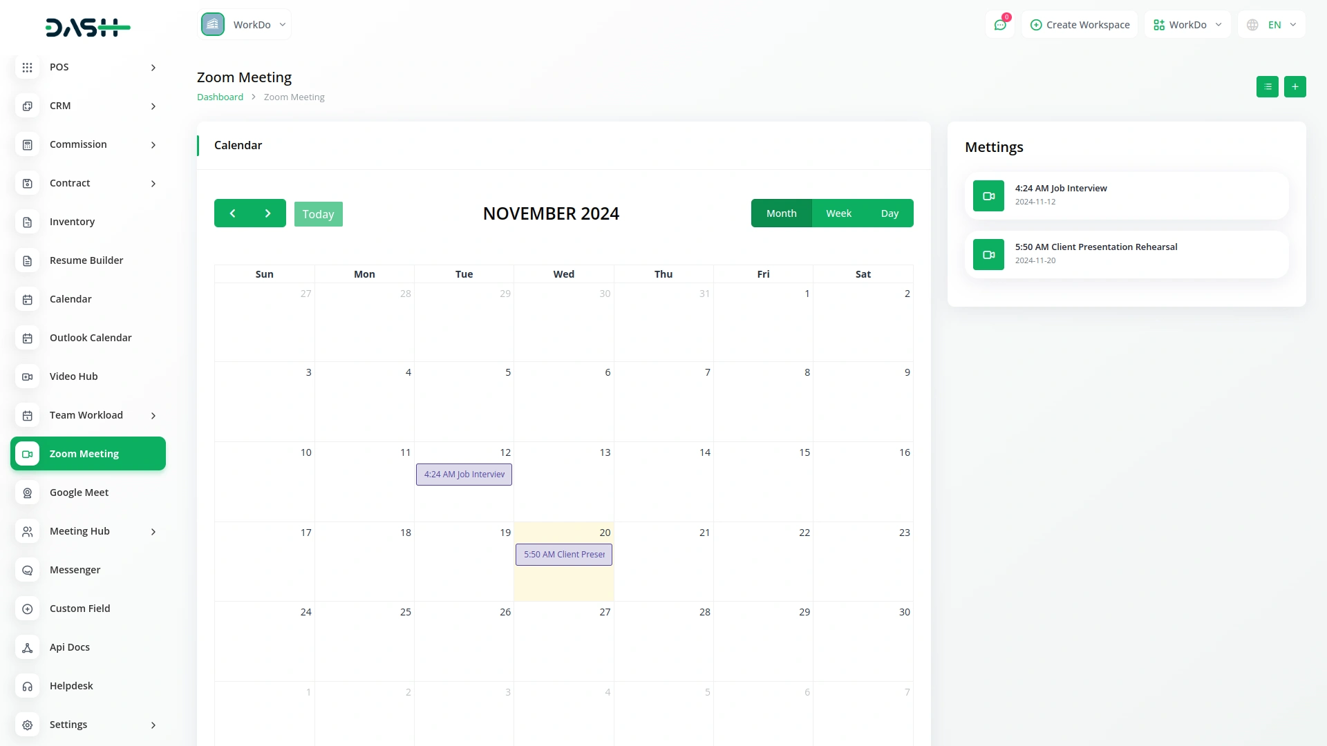 Zoom Meeting