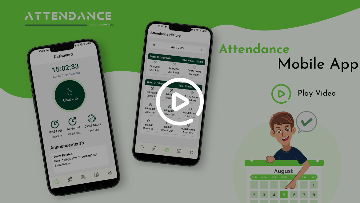 Attendance – Dash Mobile App
