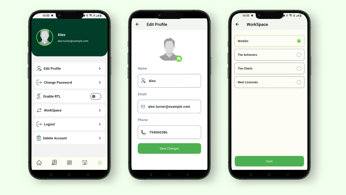 Attendance – Dash Mobile App