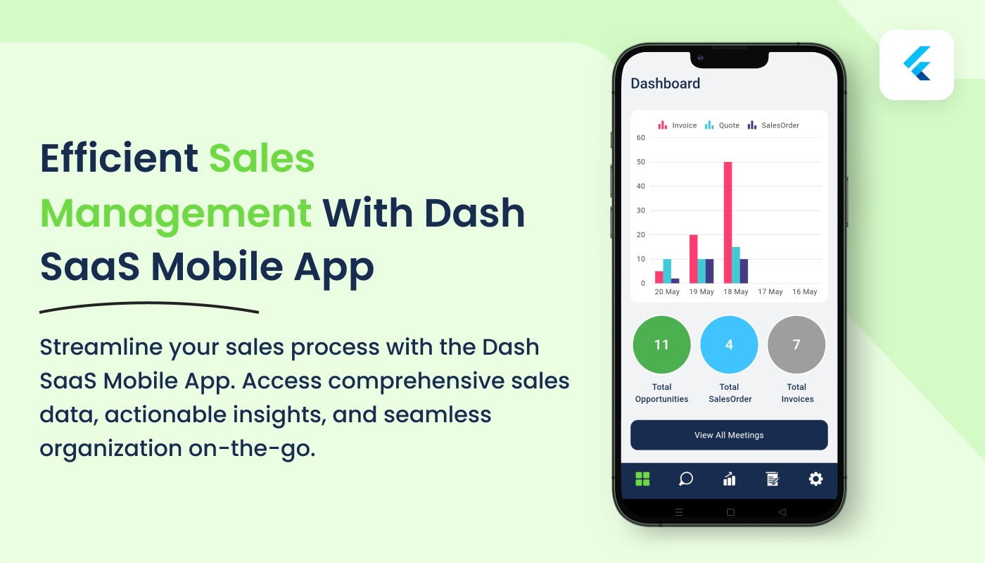 Sales – Dash Mobile App - WorkDo