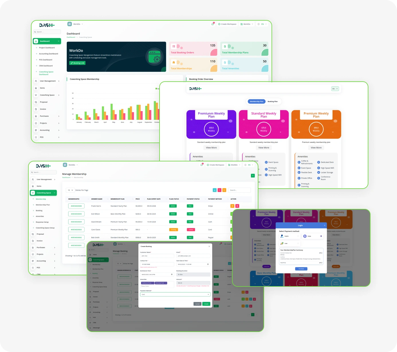 Coworking Space Management