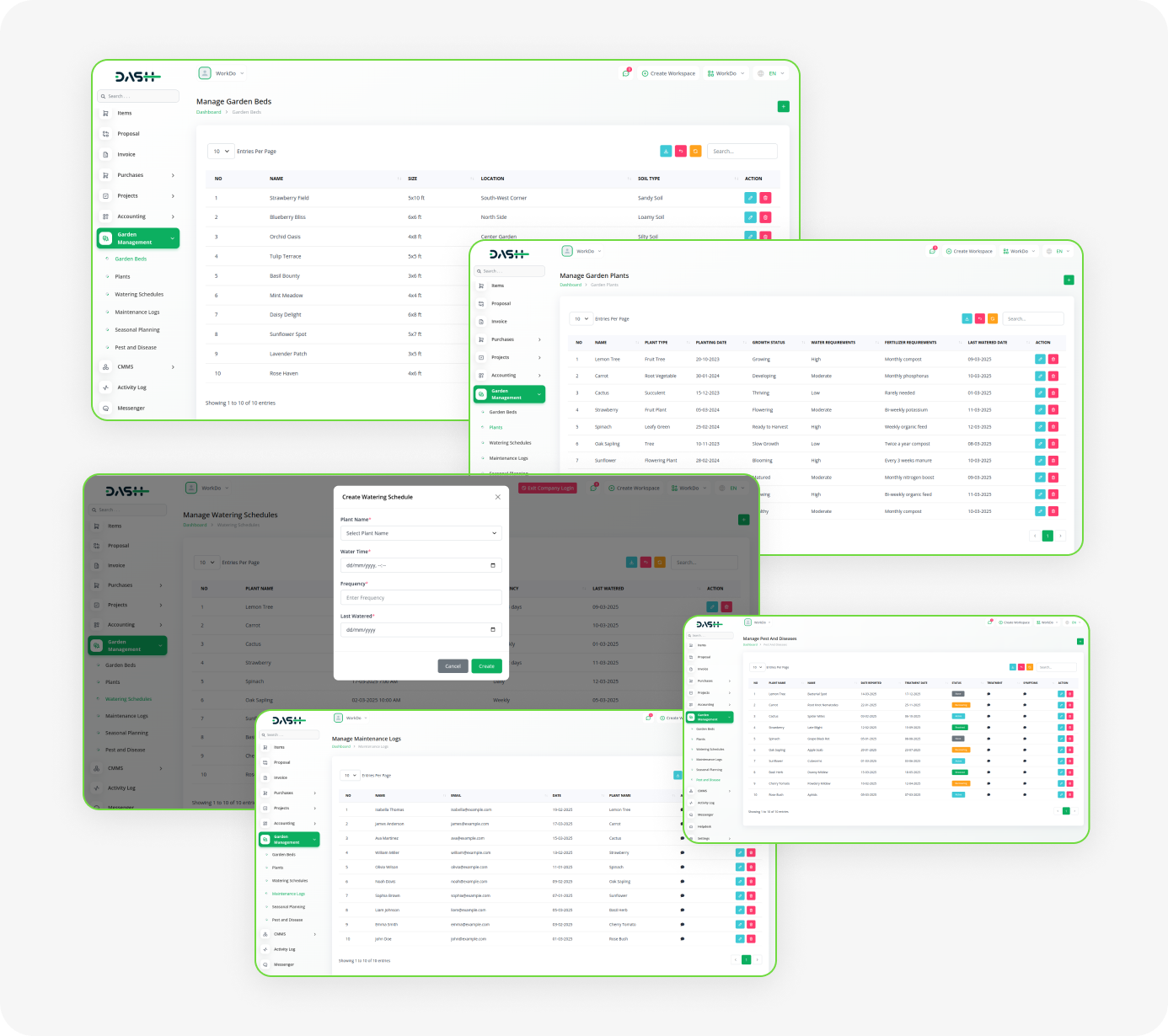 Garden Management System