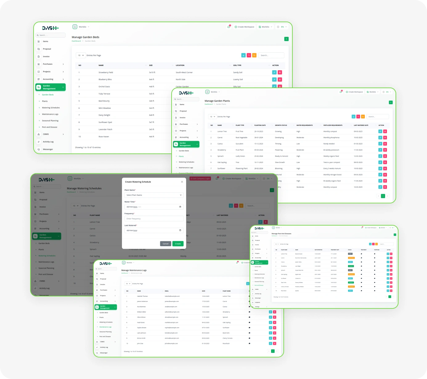 Garden Management System