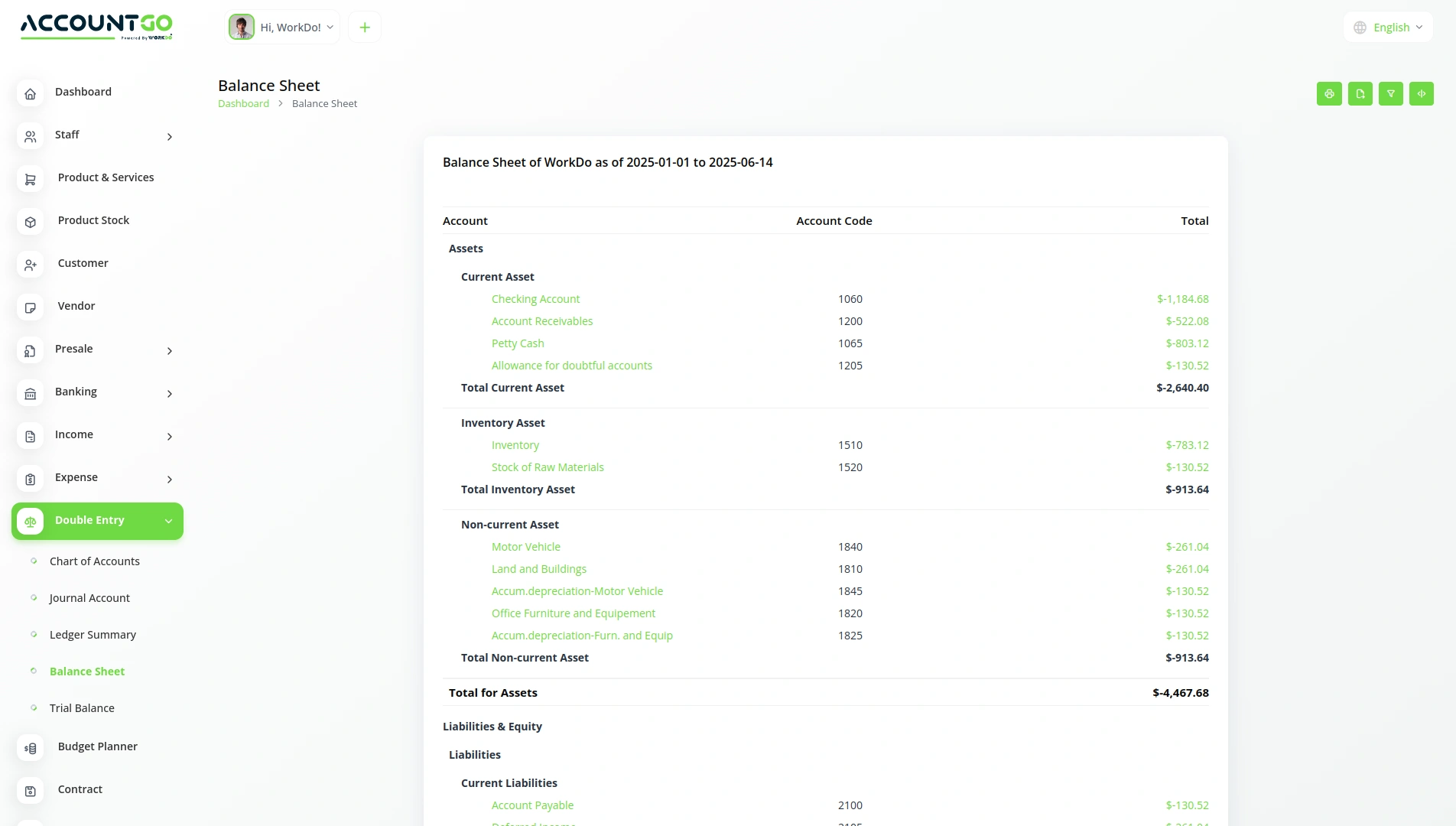 accounting software Balance Sheet Accounting Software Balance Sheet
