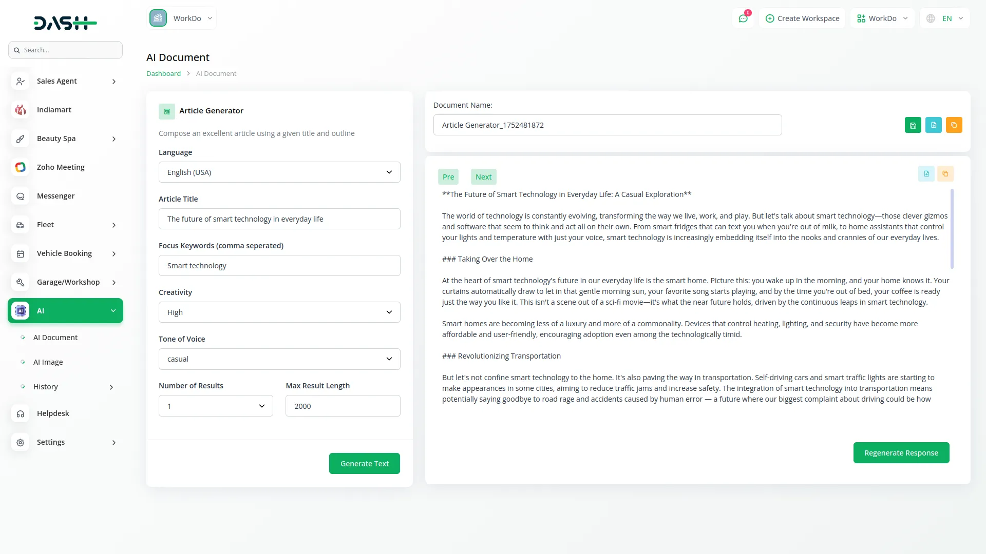 AI Document Ai Document